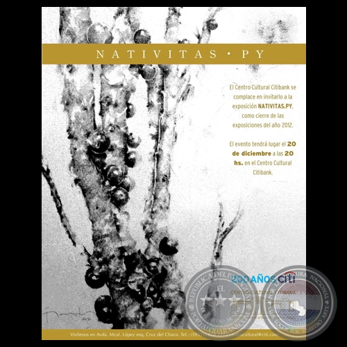 NATIVITAS.PY, 2012 - Exposici�n colectiva - Obra de M�NICA GONZ�LEZ